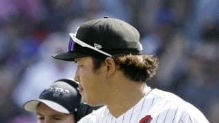 村上宗隆　守備で好プレー披露　四回に一塁線へのライナーを横っ跳び　４２日ぶりメジャー復帰