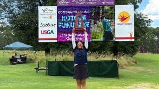 LPGAとUSGA主催ジュニア大会で日本人初V 福武采実が米女子下部ツアー大会出場権獲得