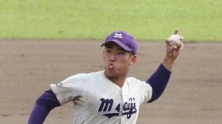 【高校野球】明大八王子・伝統応援「神風」後押し　２年生コンビ躍動で初戦突破／西東京