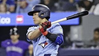 ブルージェイズ３連勝　岡本和真が２２号勝ち越し３ランで貢献　大谷１年目に並ぶ日本人新人最多記録も「まだまだ残り試合ある」