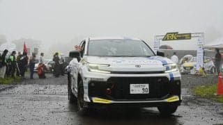 全日本ラリーカムイ：ついにRAV4 PHEVでグラベル参戦！　絶対王者・天野智之「どんなマシンも初グラベルは難しい」