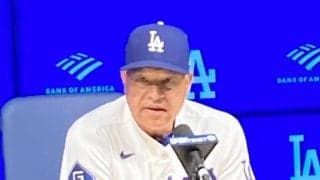 ロバーツ監督　大谷の打撃を称賛「これだけのパフォーマンスを続けているのは本当に見事」　左膝炎症も直近３０戦１１本塁打＆ＯＰＳ・９７２