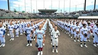 和歌山大会開会式、39校36チームが行進 高校野球