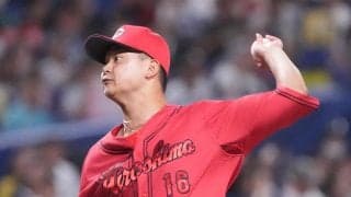 【広島】痛恨！森翔平、立ち上がりに岡林勇希と石川昂弥に被弾…４回４安打４失点で降板