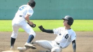 けがに苦しんだ2年間の思いぶつけた　2打点の平塚江南・田中選手