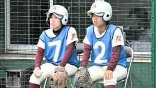「勝ちきって」祈り通じて逆転　相生の女子部員2人がボールパーソン