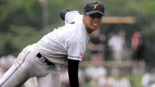 2度目の夏も1点差で涙　被安打2の気迫の投球　取手松陽の岩沢投手
