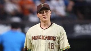 日本ハム・山崎福也２勝目　高校野球監督の父・章弘氏と同日勝利に笑顔「甲子園に行ったらうれしい」