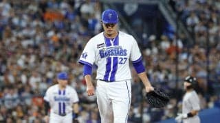 【DeNA】藤浪晋太郎は３回94球、３失点６四球で降板　立ち上がり３者連続四球など球数かさむ