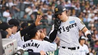【阪神】佐藤輝明が夢アーチ「打つことができてよかった」地元野球チームを招待した一戦で先制弾