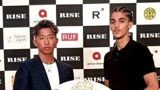 【RISE】17センチ差ジラリーに見下され花岡竜「明日は50対45かKO。どっちみち圧勝」
