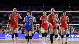 【バレー】日本、格上のトルコに競り負けて４敗目　決勝大会進出に向けて手痛い敗戦