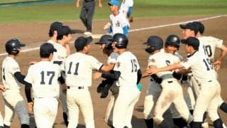 粘って、我慢し、食らいついて　藤島がサヨナラで初戦突破　福井大会