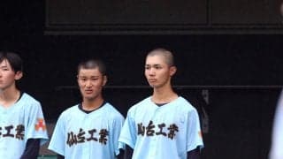 【高校野球】仙台工唯一の３年小室尚翔「やってよかった」１度は野球部離れるも諦め切れず／宮城