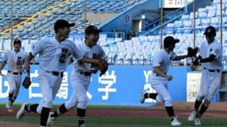 深めた東大野球部志望、「楽しかった」　開成と日比谷が進学校対決