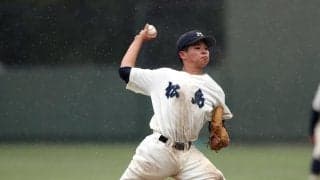 【高校野球】松島の２年生エース・鈴木柊の左手に打球直撃「３年生勝たせたい」続投ならず／宮城