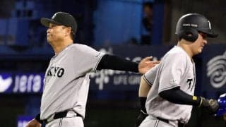【巨人】橋上監督代行「こちらで試合の流れをコントロールするのも大事」門脇誠のスクイズに