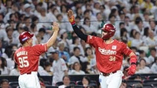 【楽天】前夜３本塁打のマッカスカー「前の日の結果はいったん忘れて」133m弾で２戦連発