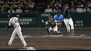 「モノが違うわ」「人外の域」阪神・梅野のブロッキングに絶賛の声　１６３キロ計測・工藤の好投を演出した献身性に「ピッチャーも信頼して投げれるで」