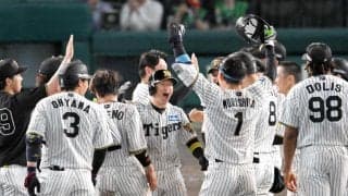 阪神・近本　おかえり７６日ぶり１軍！「１番・中堅」フル出場　復帰後初安打がサヨナラ起点「たくさんの声援がすごく力に」