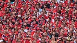 「試合中もやる」「一緒にやりたい」話題のノルウェー応援「バイキング・ロー」巻き起こる