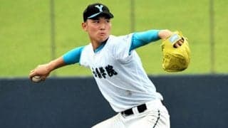 山梨学院の菰田、復帰登板は最速147キロ　クイック投球に進化あり