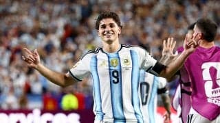 アルゼンチンFWアルバレス「Ｗ杯の試合はすべてこのようなもの」延長後半７分に勝ち越し弾