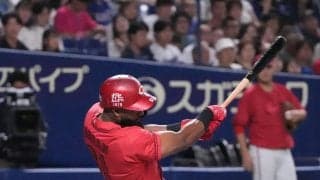 【広島】ファビアンが逆転の９号３ラン「１発で仕留めることができました」７月は４本目のアーチ