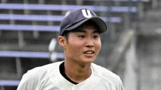 接戦で粘投みせた背番号1　上田・井出投手「ふさわしい人になれた」