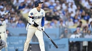 大谷翔平２試合連続安打も代打で交代　チーム２連敗　ロバーツ監督「いい試合ができていない」