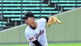 野手から転向後、磨いた変化球を武器に　岐阜城北・与那覇投手