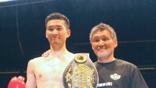 丸元大五郎、プロデビュー５連勝で初タイトル獲得　圧巻１回ＴＫＯ勝ち　父は元東洋太平洋王者・丸元大成
