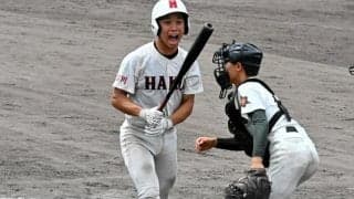 学校の応援団長、四球で雄たけび　羽咋・原主将「みんなの応援力に」
