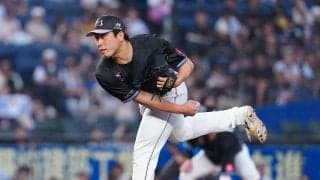 【ロッテ】球場騒然！八木彬のすっぽ抜けがオリックス紅林のヘルメットにあわや直撃　