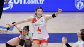 バレー女子　日本が大逆転で１次Ｌ突破　佐藤淑乃がうれし涙　ポーランドに０－２からフルセットの死闘制す　決勝大会進出