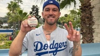 大谷HRキャッチにジョーク炸裂「2400万円でどう？」　日米通算350号ボールに大興奮