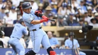 岡本和真、３打数２安打１四球　ブルージェイズはパドレスに逆転負け