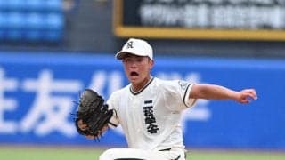二松学舎大付　川島慶三Jr.が好投　父はオリックス打撃コーチ　兄はボーイズグループ「ＳＴＡＲＧＬＯＷ」の塁氏