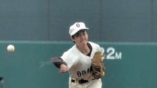 捕手と投手の二刀流　小田原の後藤選手の力投「来年は1勝でも多く」