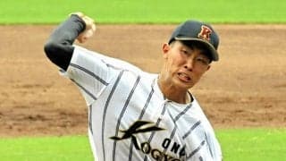 小野工の西海投手、初回の失点悔やむも「最後は自分の投球できた」