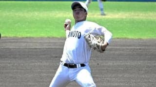 4番でエースで主将、熊本の永野選手　「偉大な先輩超えたかった」