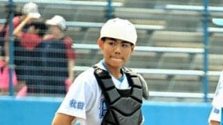 肩の負傷乗り越え出場、犠打成功で意地見せる　秋田工・大沢主将