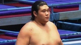 「何頭身だよ」身長197センチの“小顔”若手力士に熱視線「めっちゃ脚長い…」