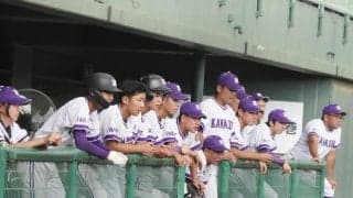 【高校野球】釜石・小笠原颯真、地域の希望背負った意地の一打　今後は消防士の道へ／岩手