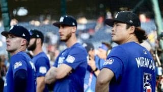 村上宗隆、大谷翔平と「一緒に出たかった」「メジャーで野球をして充実している」／主な一問一答