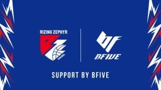 BFIVEがライジングゼファー福岡とサプライヤー契約締結…新ユニフォームデザインも公開