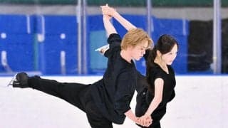 【フィギュア】「しょまりん」宇野昌磨＆本田真凜が初公開練習「これだけ多くのカメラ前でしたことは…」