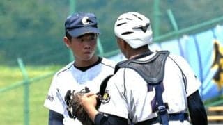 「楽しむ野球」で王者に挑む　9回2失点、熊本商・福岡投手は笑顔