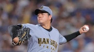 阪神　高橋が今季２２イニング目で中日打線に初失点　村松にホームランウイング席へソロを浴びる　１１者連続アウトから初安打が本塁打