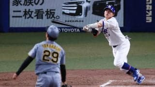 【中日】ブラックドアラ効果は？10勝左腕の阪神高橋に４回２死まで無安打→村松開人がテラス弾